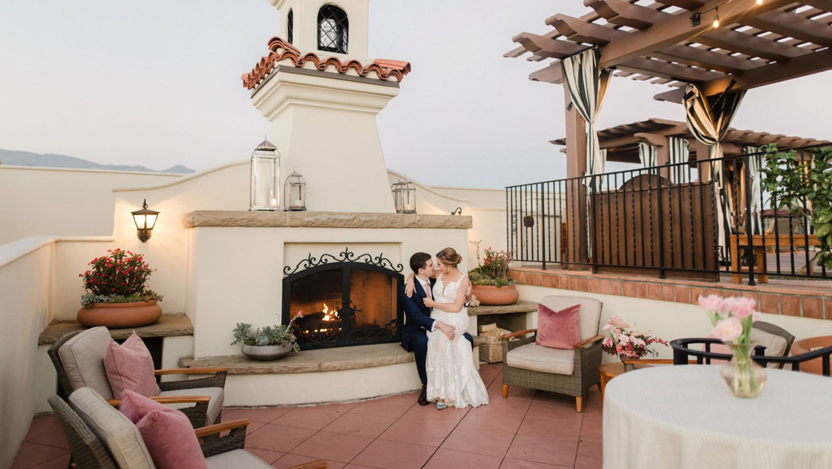 Katie + Faris on Canary Rooftop