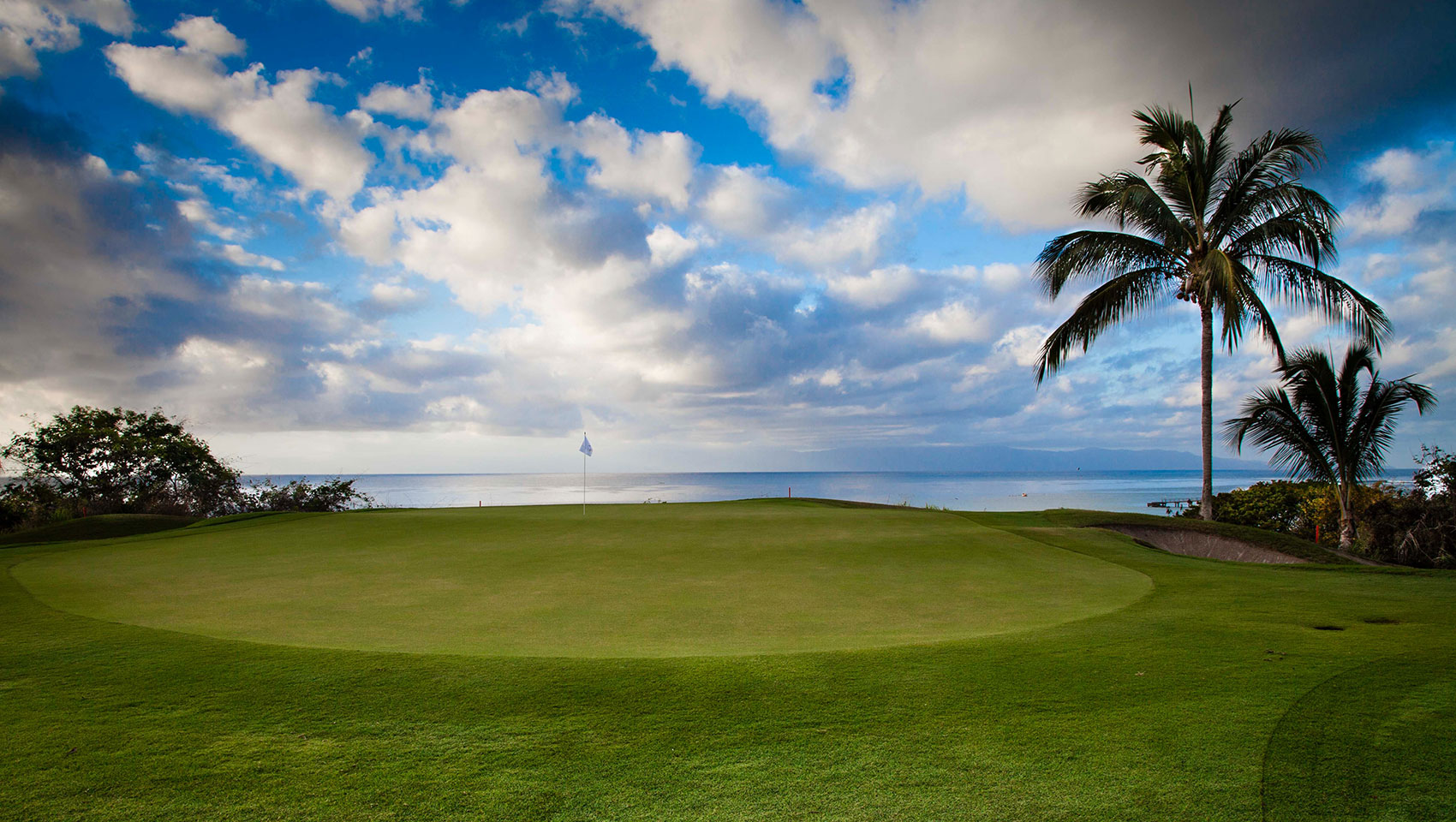 Golf Course with ocean views