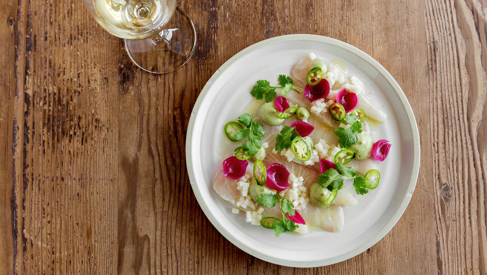 kimpton santa barbara canary hotel finch and fork crudo