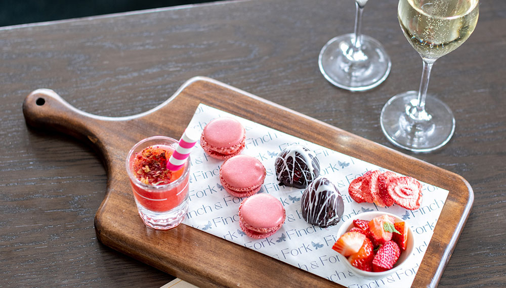 Dessert platter