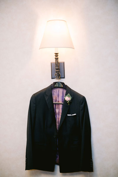 Kimpton Canary Real Wedding Groom Jacket