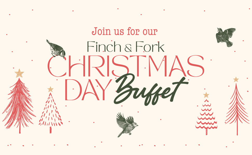 Christmas day buffet graphic