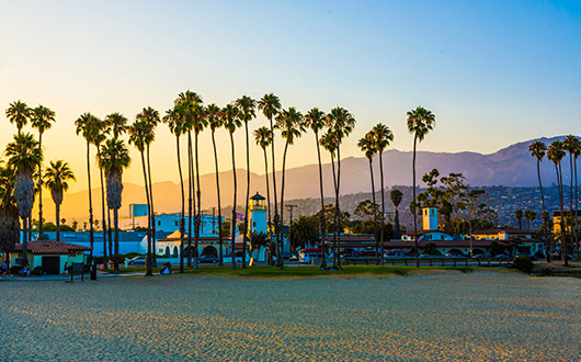 santa barbara beach